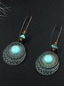 Mostata Retro Vintage Earring Turquoise Earring Dangle Earring Drop Earring